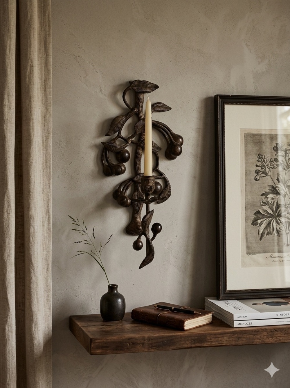 Wall Sconce Candle Holder